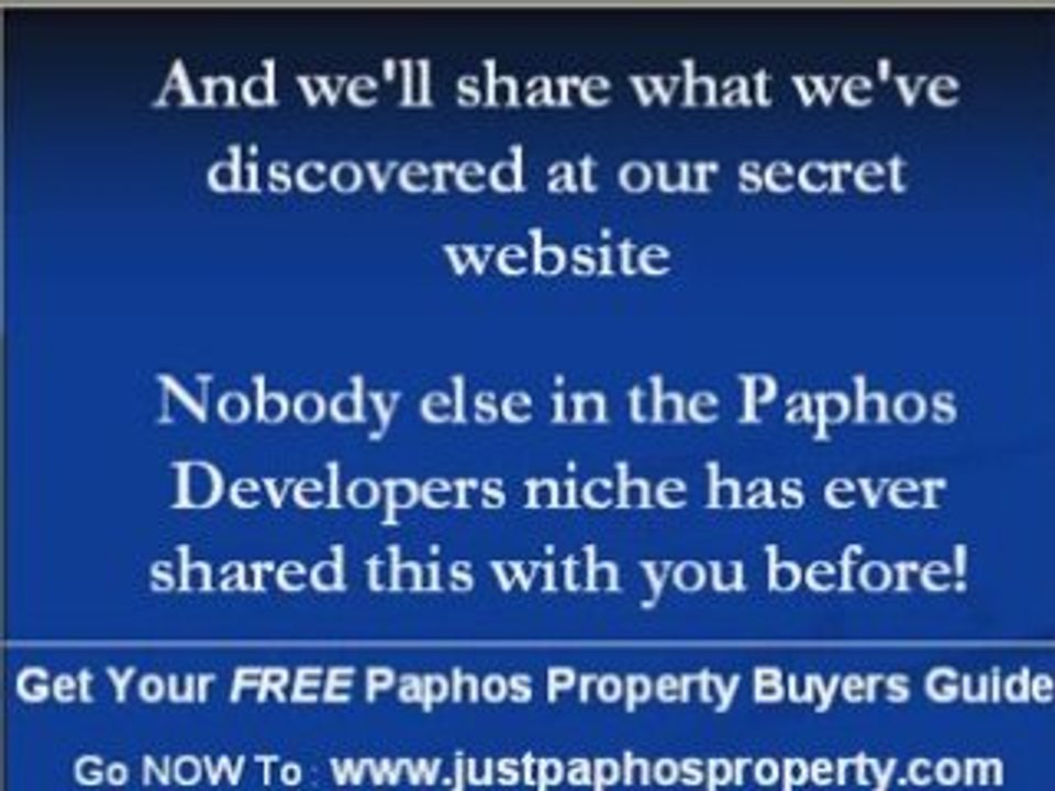 Paphos Estate Agents