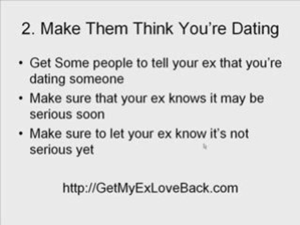 How To Make My Ex Want Me Again