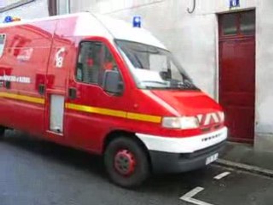 Nantes : pompiers rue Fellonneau