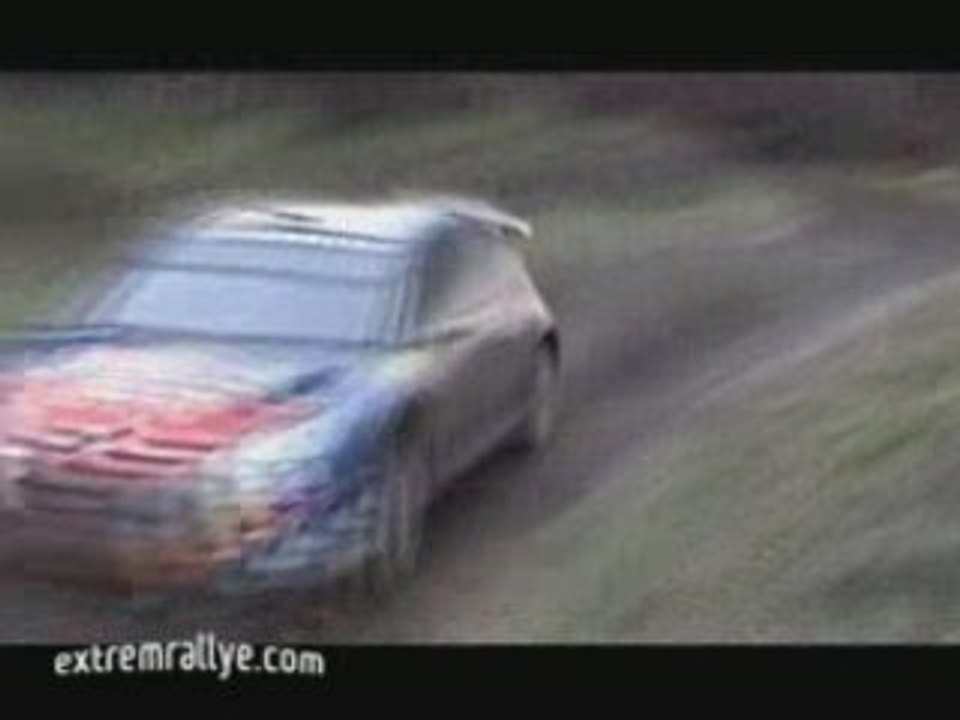 Sebastien loeb essais pré RAC 2008