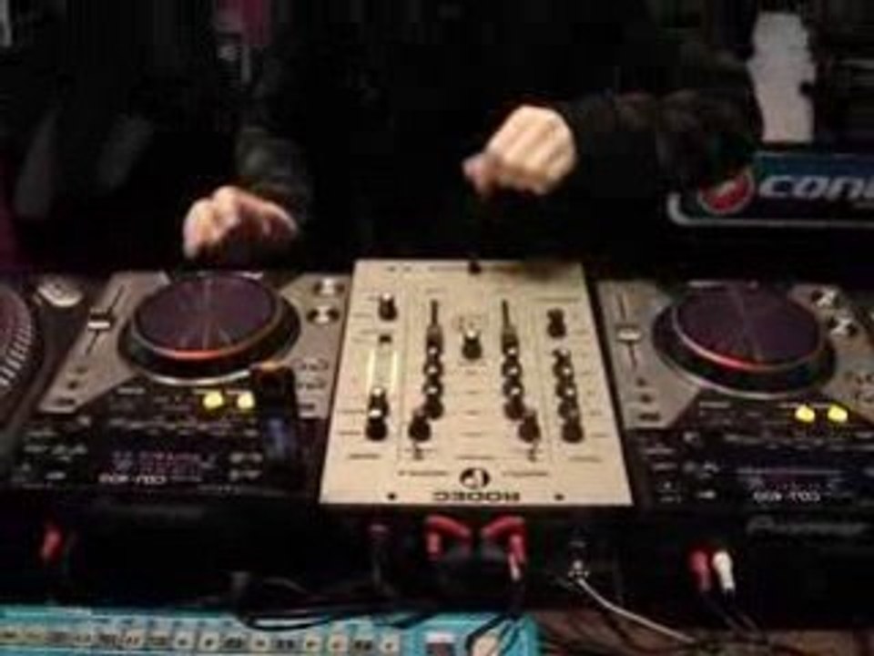 X-no and Mark Lower @ Back-spin-music