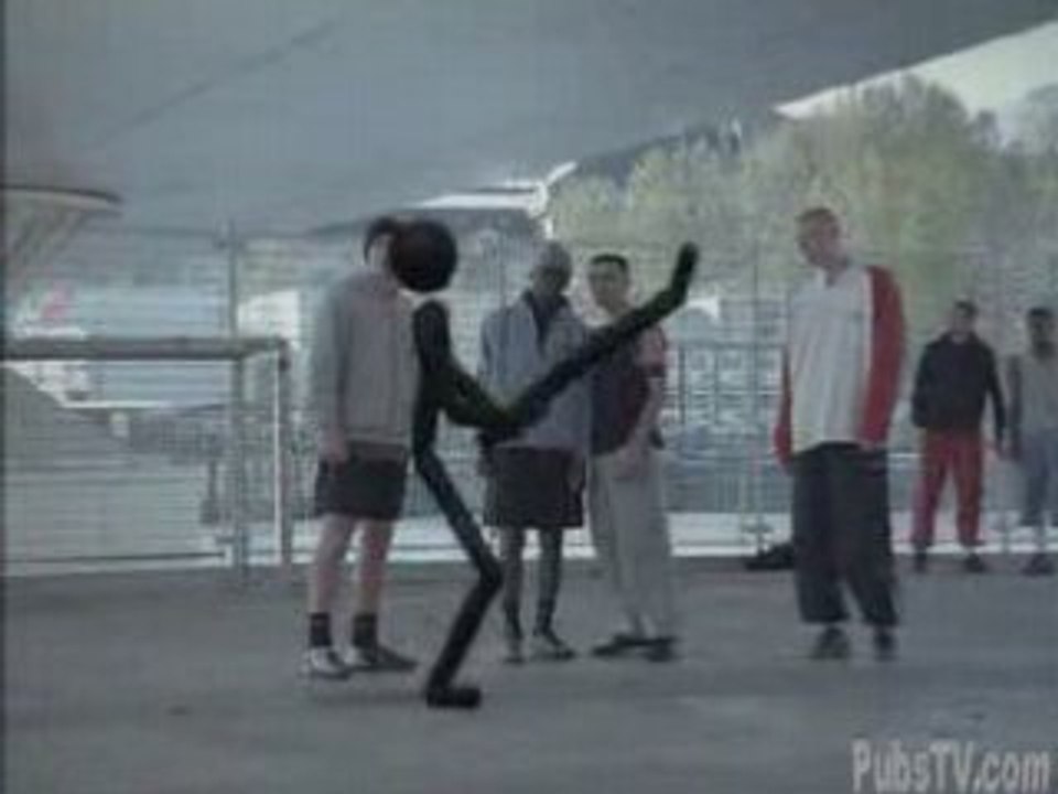 Football nike commercial - soccer - stickman vs ronaldinho