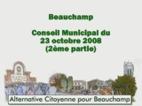 Beauchamp - CM du 23 oct 2008 (2ème partie)