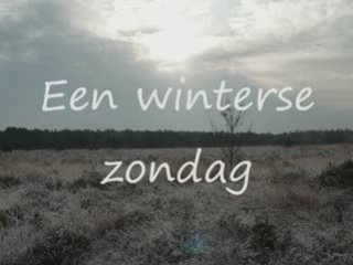Een winterse zondag