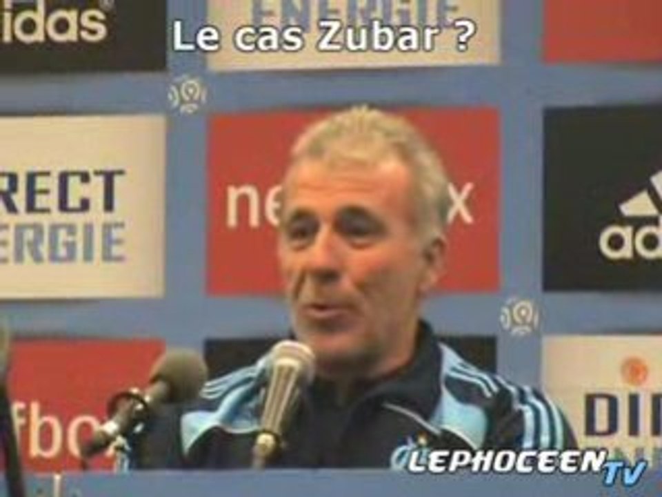 Eric Gerets à propos de Ronald Zubar