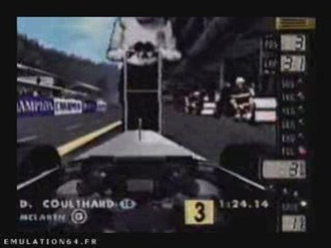 Publicité N64 - F1 World Grand Prix (Japon)