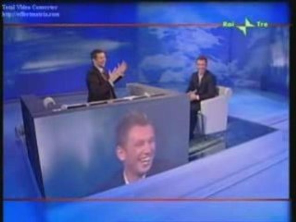 Antonio Cassano ospite di 'Che tempo che fa'