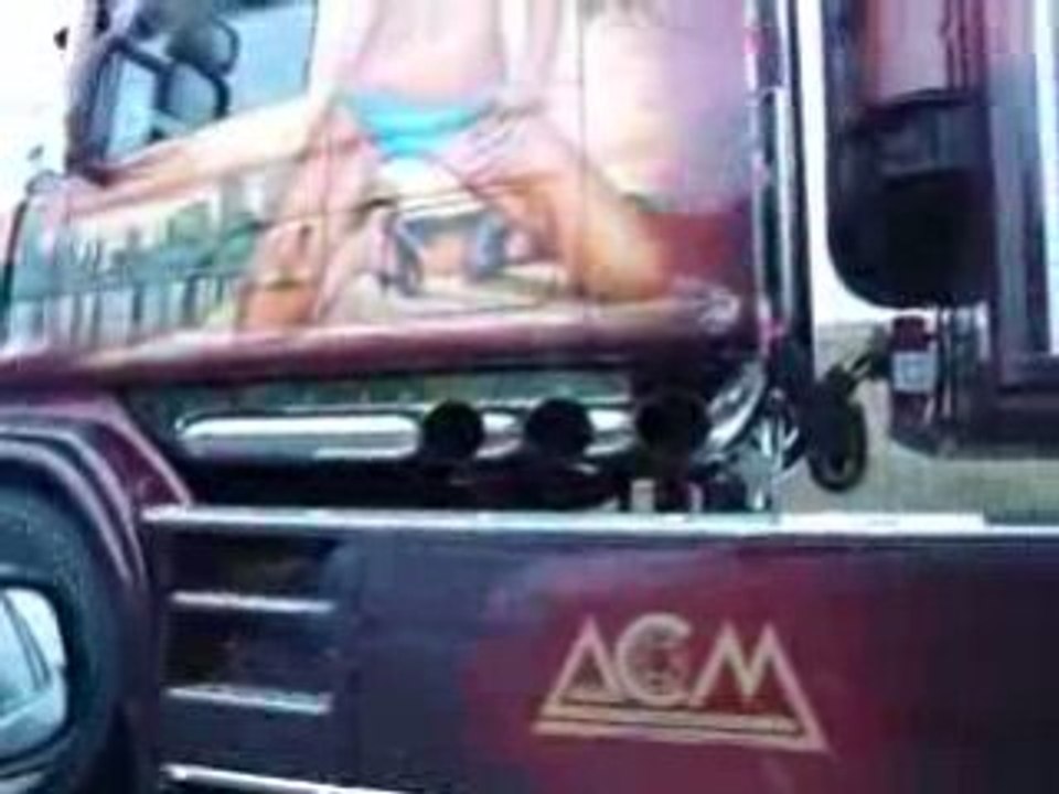 Scania V8 transport BEAU