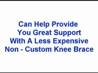 Knee Pain Relief : How To Save Hundreds On A Knee Brace