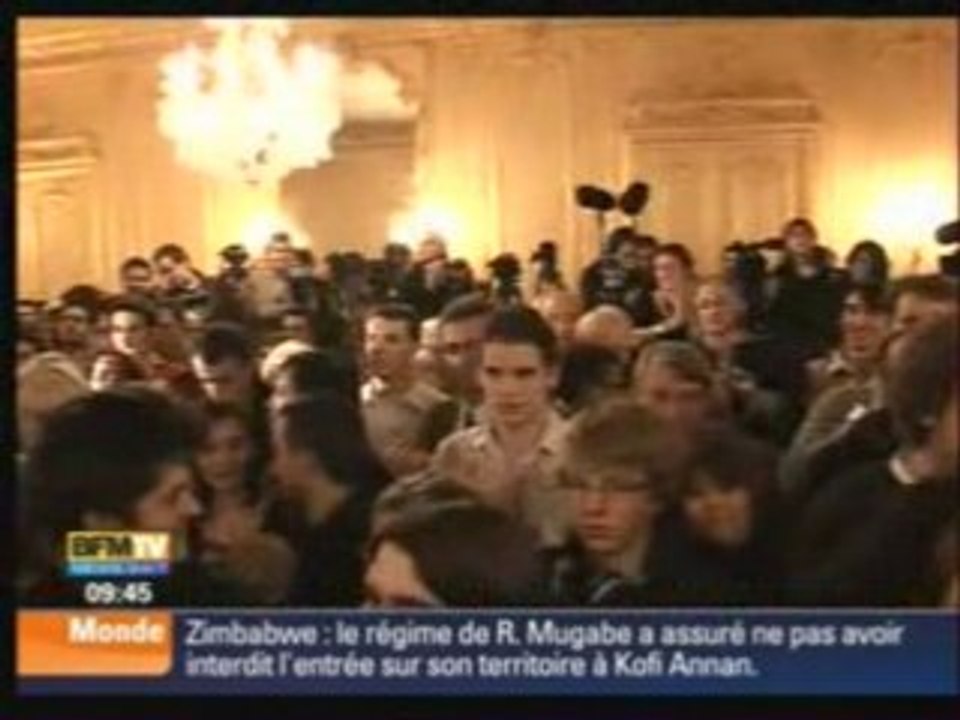 Martine aubry segolene royal conference de presse 23 11 08