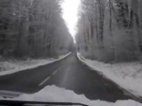 Maubeuge-Sars-PoteriesSur les routes enneigées de l'Avesnois