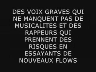 LE NOUVEAU RAP(rohff,booba,soprano,medine, kery james,sefyu,