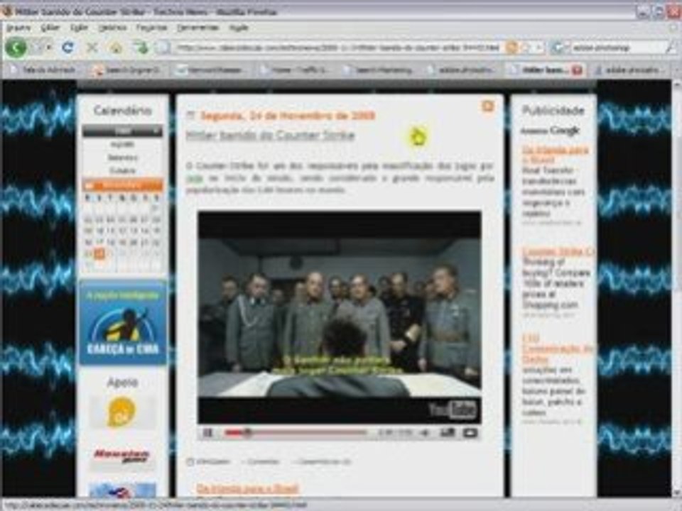 hitler banido do counter strike