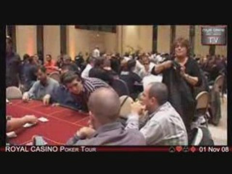 Tournoi de poker au Royal Casino de Cannes Mandelieu