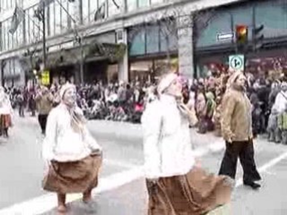 Defile pere noel  Montreal 2008