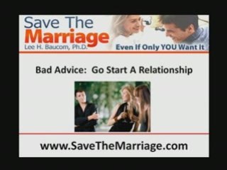 Bad Advice That Won't Save Your Marriage