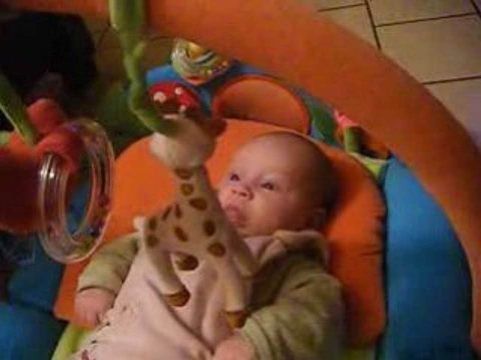amelie sur son tapis