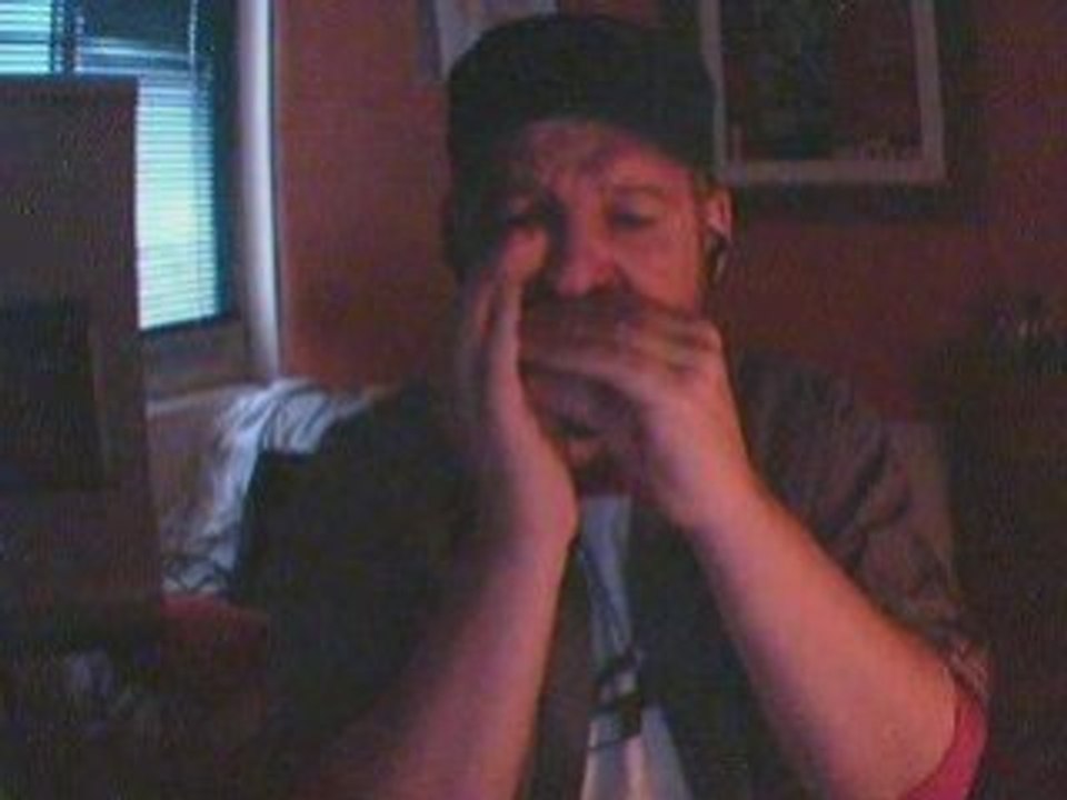 Funky blues en sol sur un harmo en do