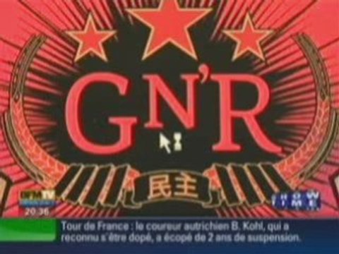 Reportage Guns N' roses - Chinese Democracy BFM !