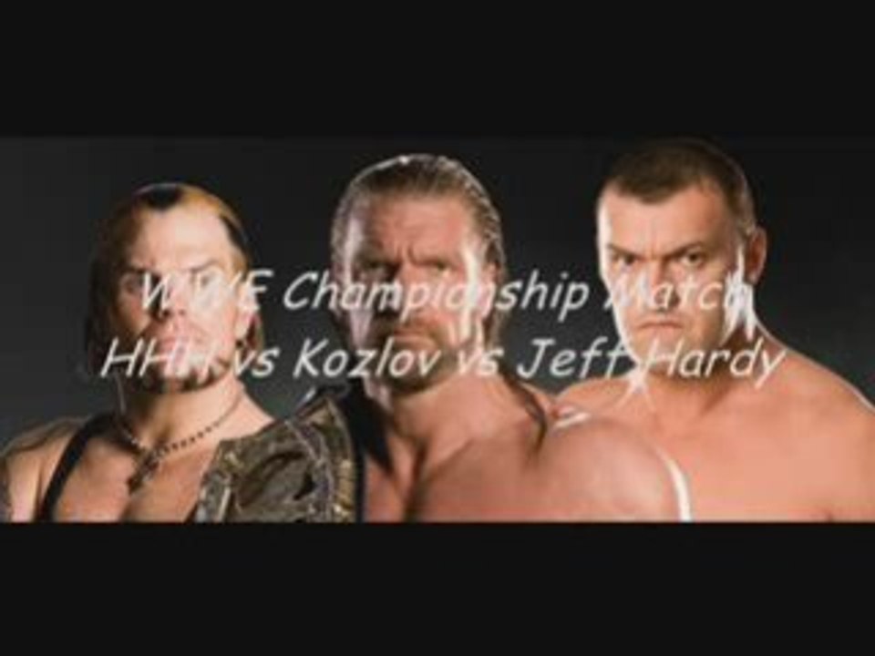 WWE Survivor Series 2008 Match Results