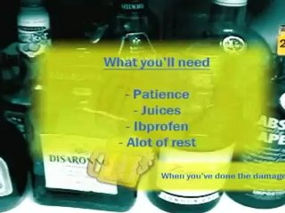 How to Survive a Hangover