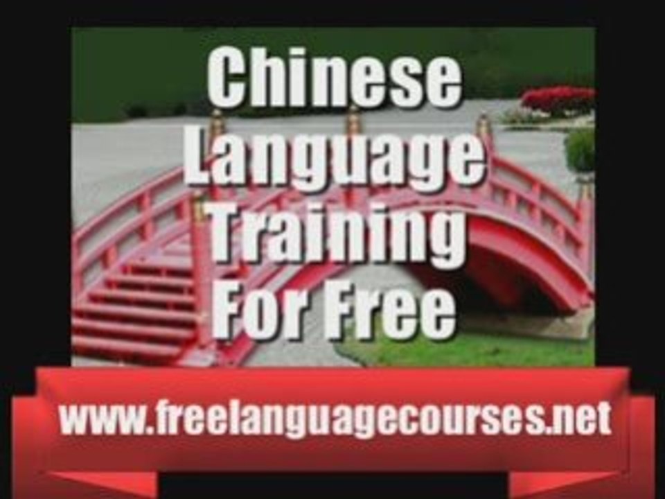 Chinese Language Training For Free
