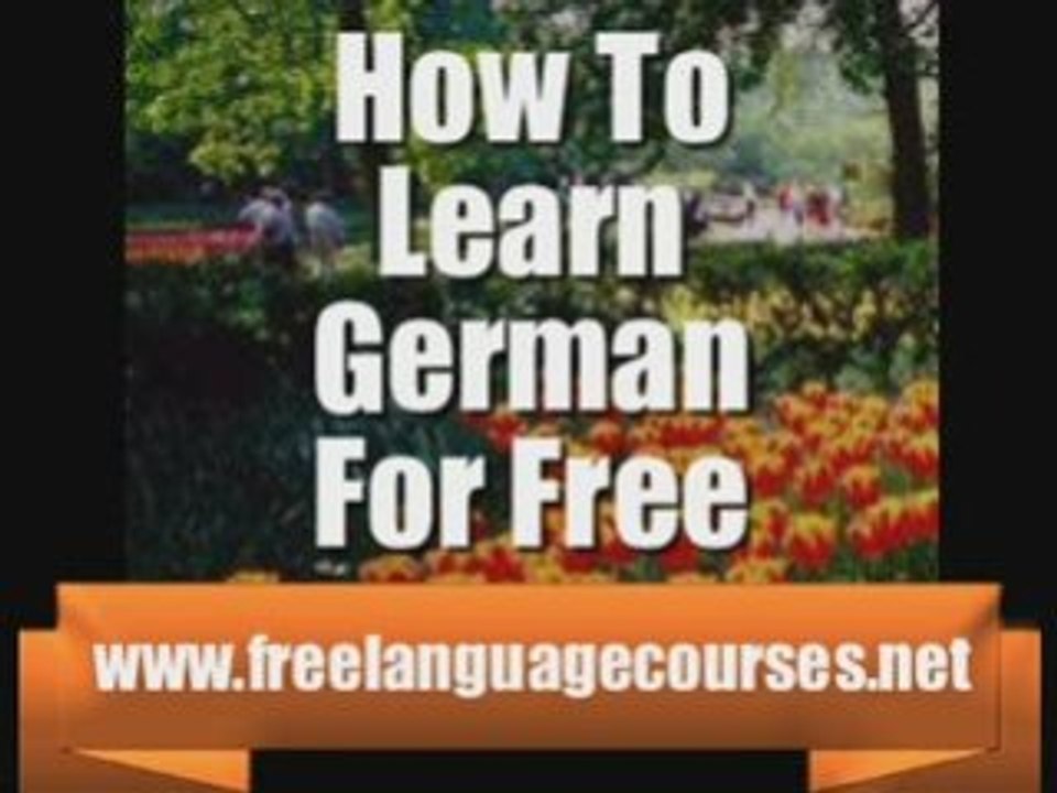 How To Learn German For Free