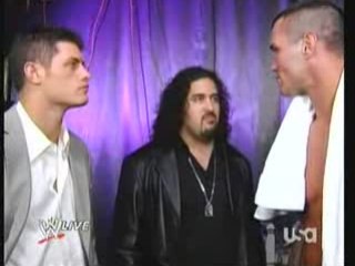 Raw 24.11.08 ORTON AND PRICELESS BACKSTAGES AFTER MATCH
