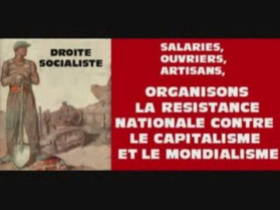 Resistons à la mondialisation!!