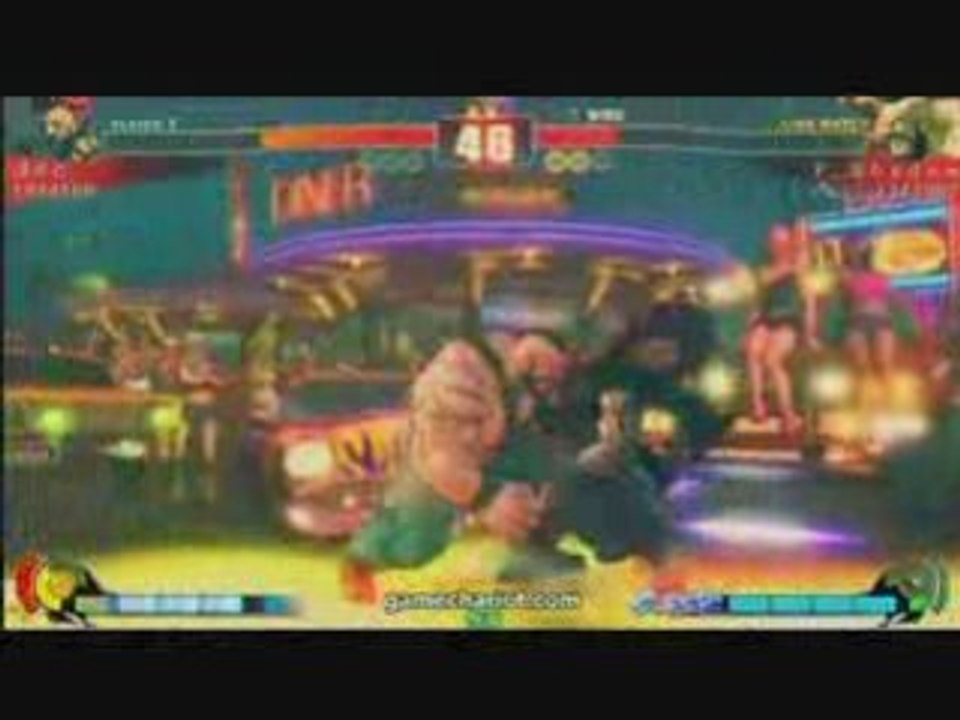 Street Fighter 4 : Gouki vs Zangief