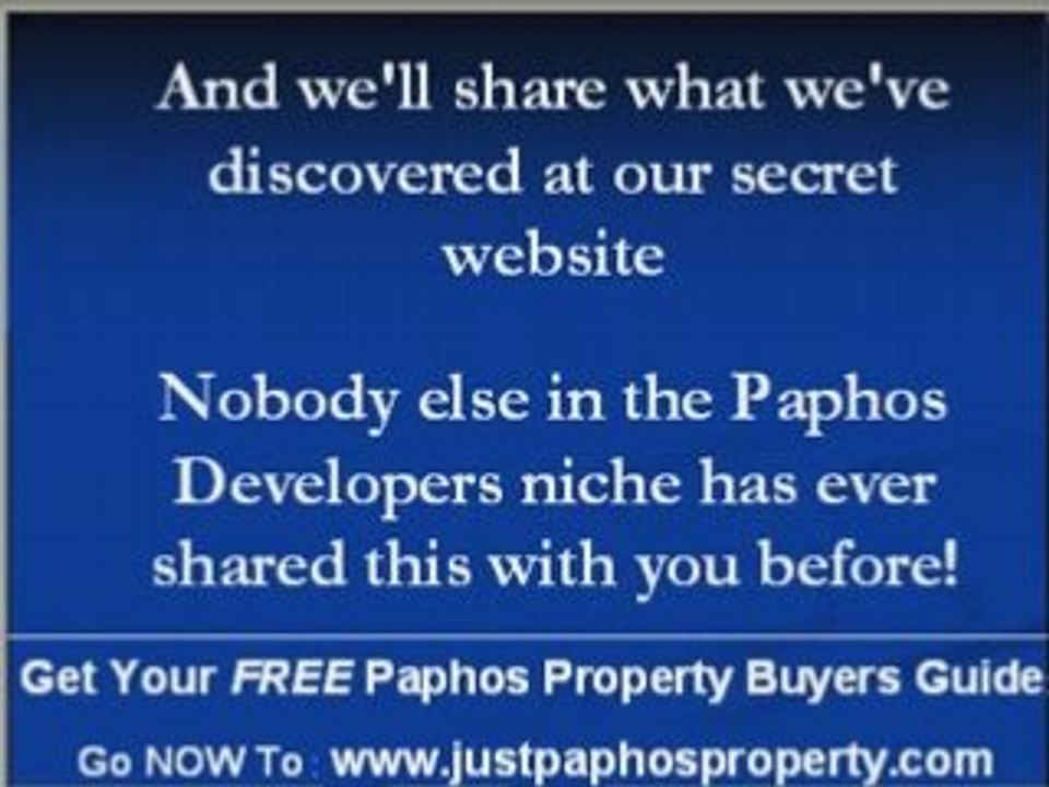 Paphos Estate Agents