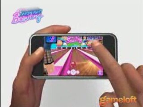 Midnight Bowling - Jeu iPhone / iPod touch Gameloft