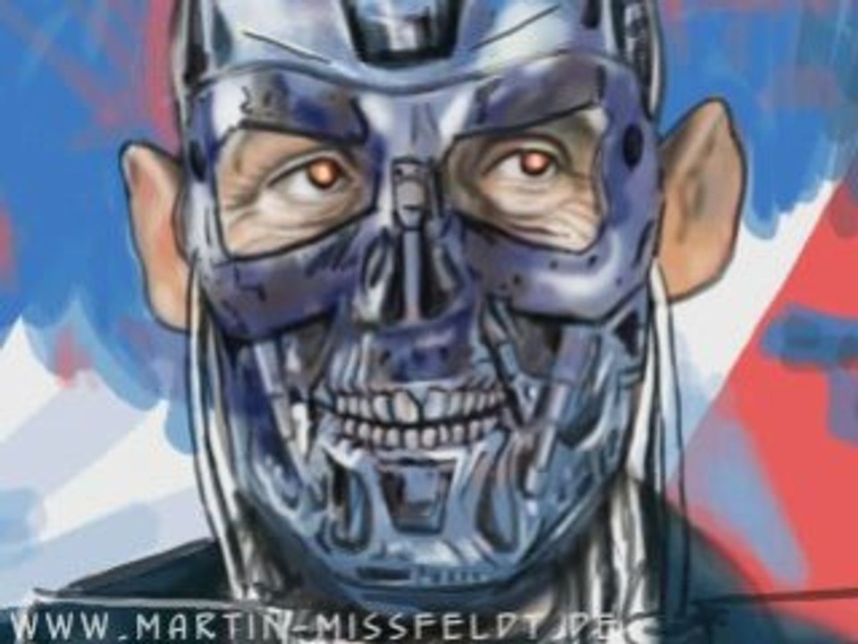 Speed painting TERMINATOR Sarkozy