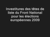 FN - comédie élections européennes 2009