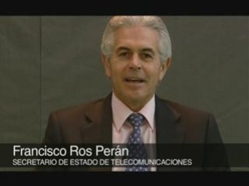 Mensaje del Secretario Francisco Ros