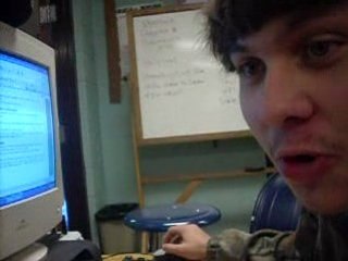 Nick listing to music