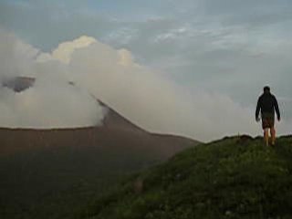 Vue depuis le volcan Telica