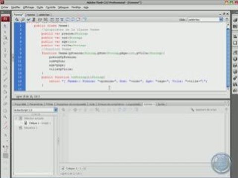 Flash AS3 packages et classes