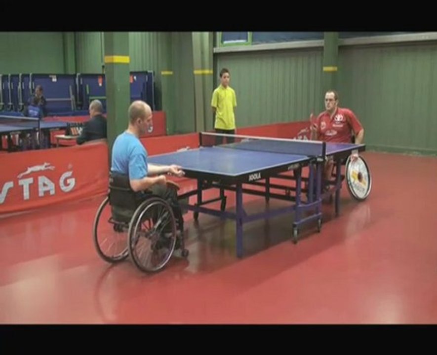 Handisport Christophe RAUX 1ér tour interrégional 4éme match