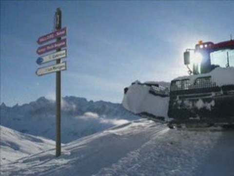 Valloire - Nouvelle Neige et les préparatifs de l'hiver...
