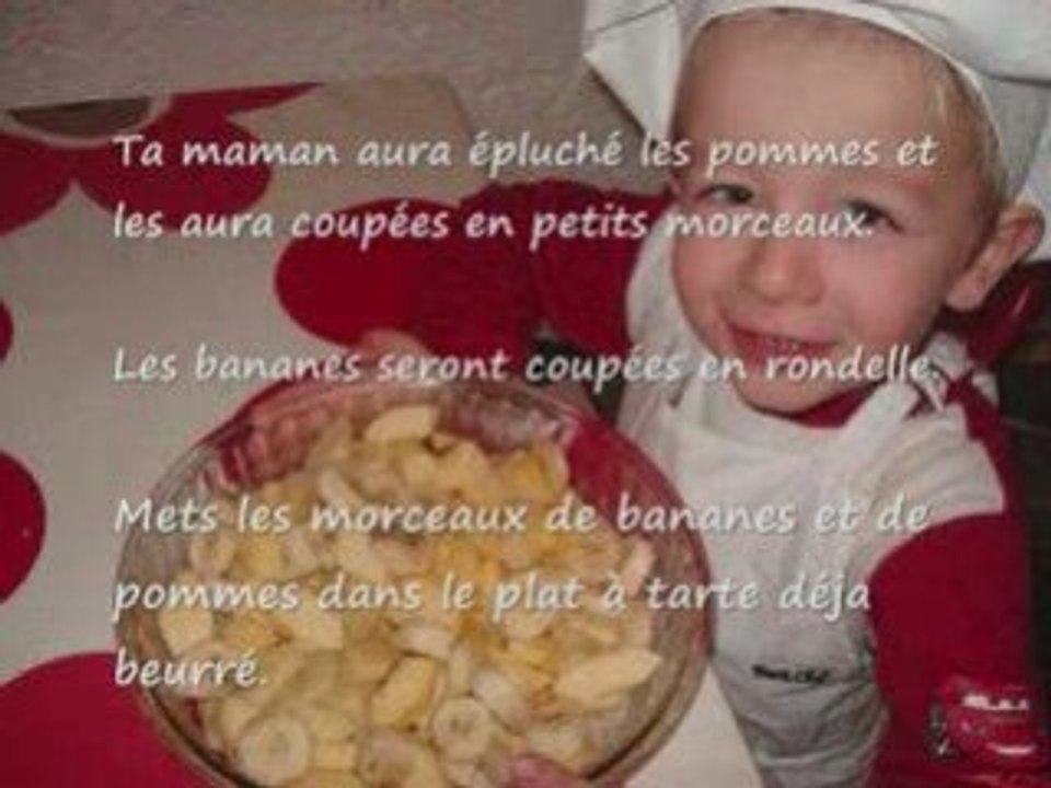 recette crumble pommes bananes