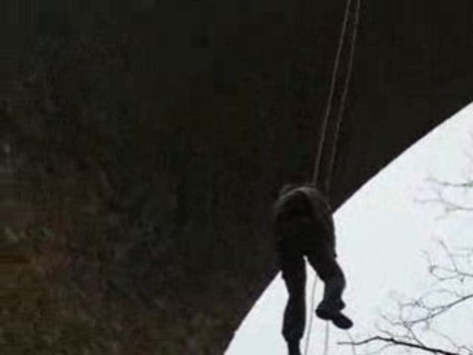 Descente en rappel Viaduc fauvettes - Djipe puit