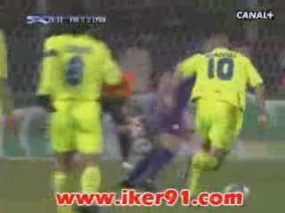 Champions Gol Benzema Fiorentina Lione