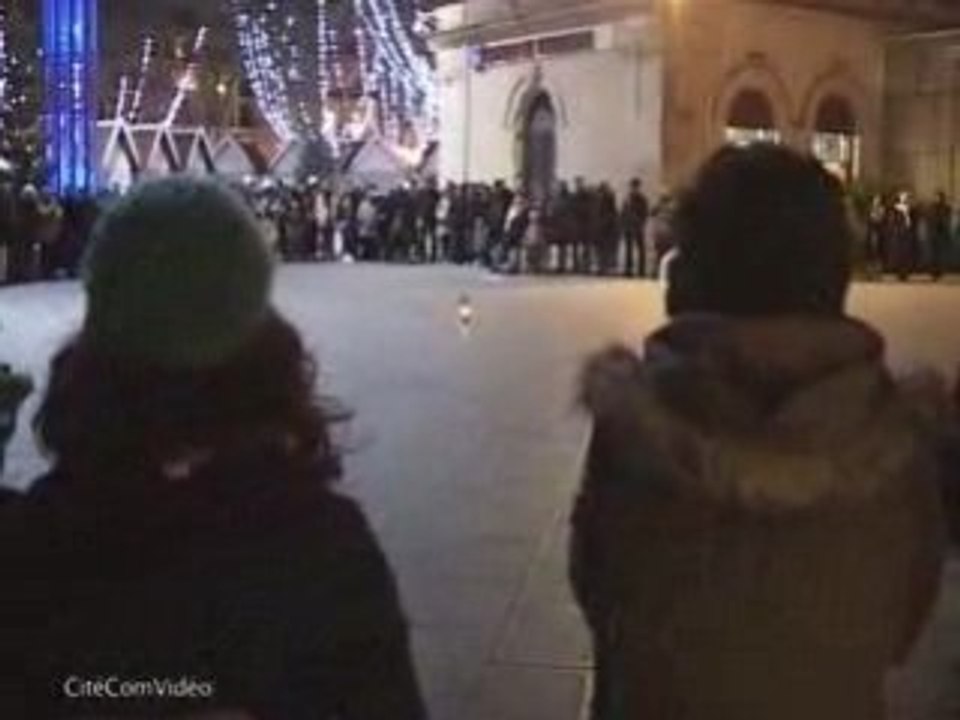 Cercle de silence à Montpellier. Interview