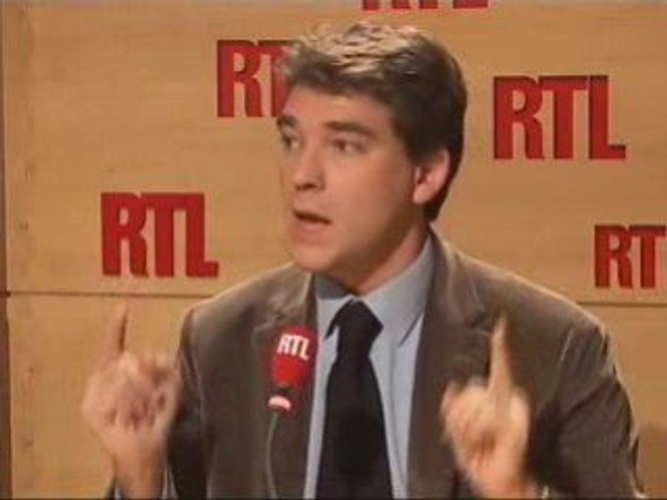 Arnaud Montebourg invité de RTL (26/11/08)