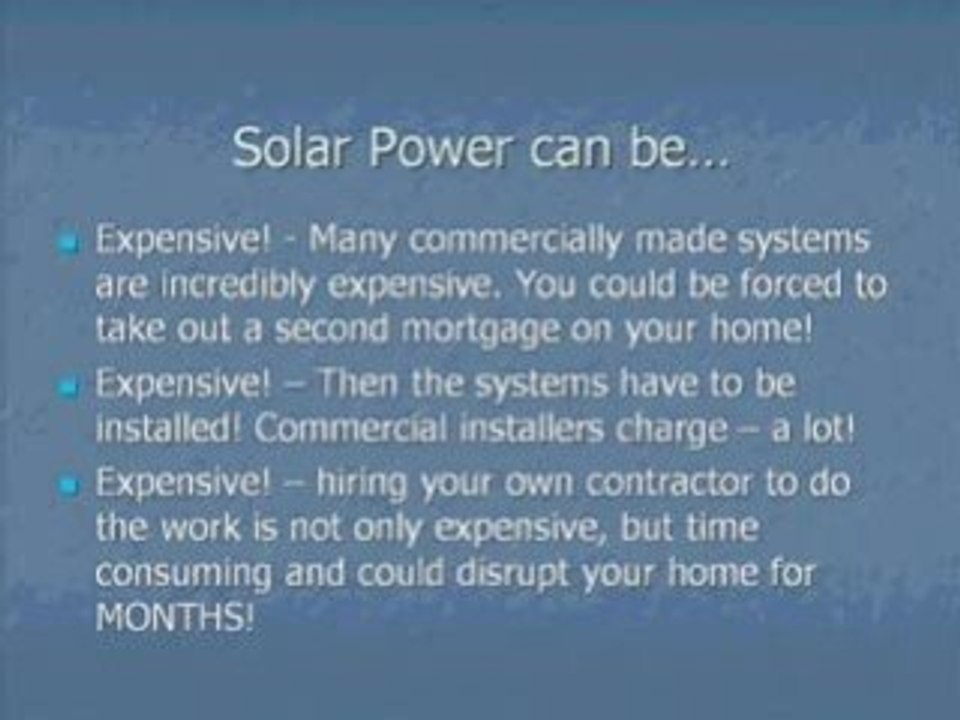 EZ weekend project, DIY solar panels - Save Solar Power Cost