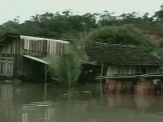 Rescue attempts after massive flooding in Brazil