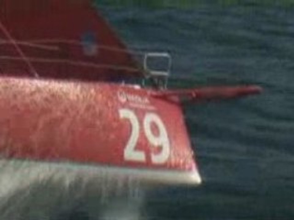 Résumé du Vendée Globe 2008-2009 - Journée du 23 novembre 20