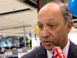 Laurent Fabius réagit à l'election de Martine Aubry