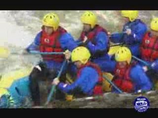 White water Rafting River Orchy Scotland